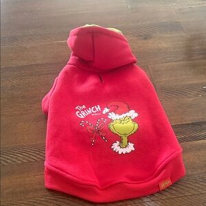 Grinch dog sweatshirt